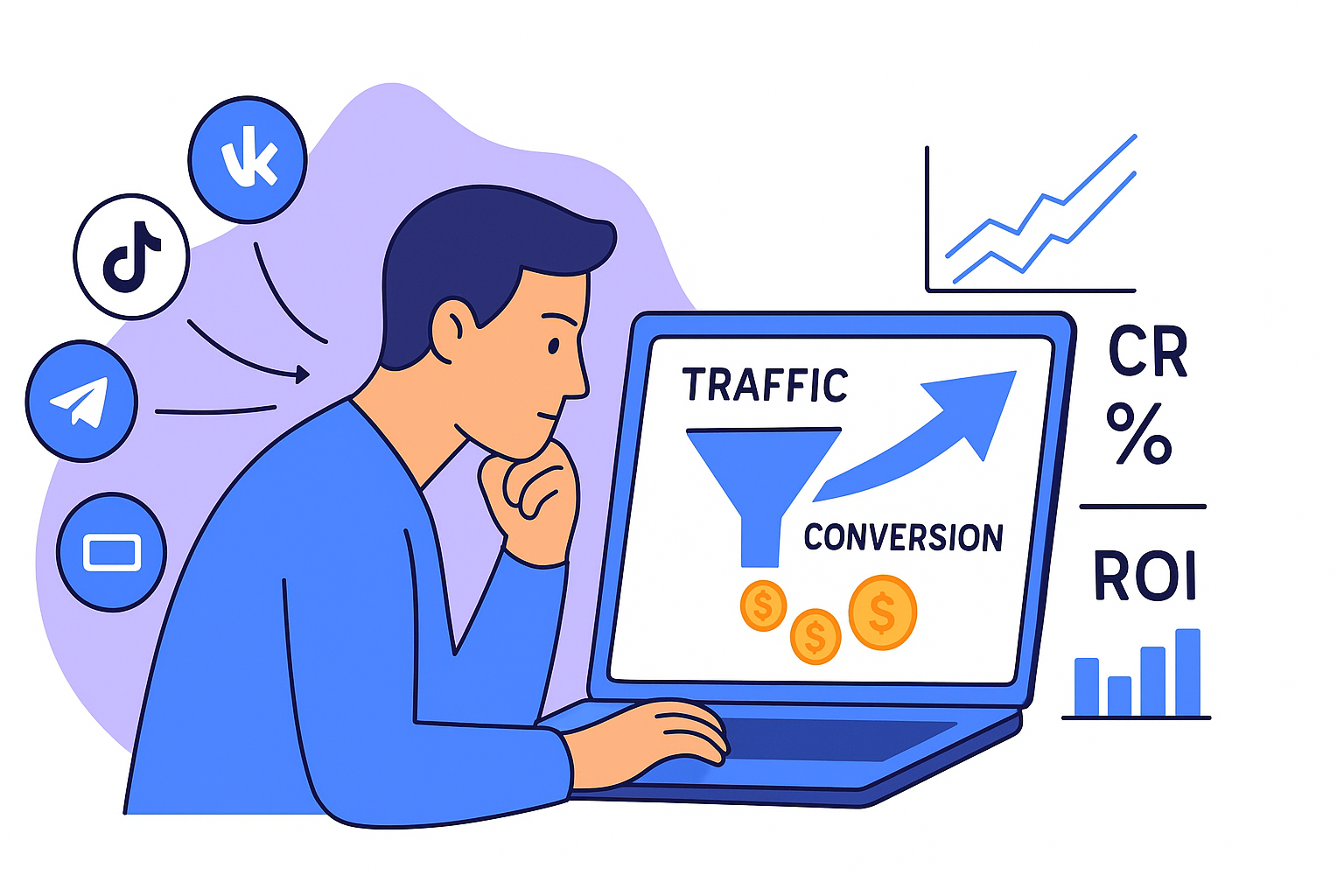 Конверсия и трафик: почему много кликов не значит много денег